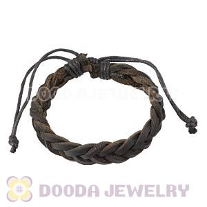 Fashion Wristbands Friendship Braided Handmade Leather Bracelets Wholesale