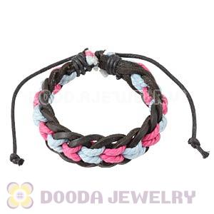 Fashion Wristbands Friendship Braided Handmade Leather Bracelets Wholesale