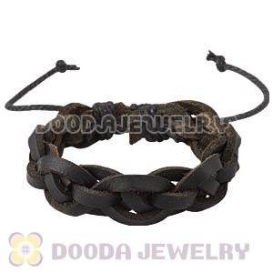 Fashion Wristbands Friendship Braided Handmade Leather Bracelets Wholesale