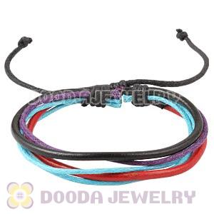Fashion Wristbands Friendship Handmade Leather Bracelets Wholesale