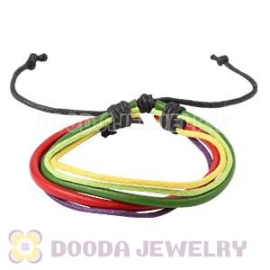 Fashion Wristbands Friendship Handmade Leather Bracelets Wholesale