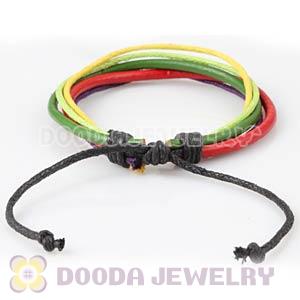 Fashion Wristbands Friendship Handmade Leather Bracelets Wholesale