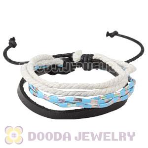 Fashion Wristbands Friendship Handmade Leather Bracelets Wholesale