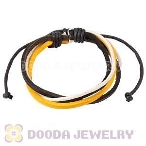 Fashion Wristbands Friendship Handmade Leather Bracelets Wholesale