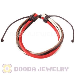 Fashion Wristbands Friendship Handmade Leather Bracelets Wholesale