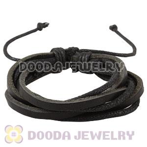 Fashion Wristbands Friendship Handmade Leather Bracelets Wholesale