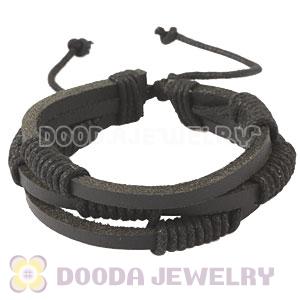 Fashion Wristbands Friendship Handmade Leather Bracelets Wholesale