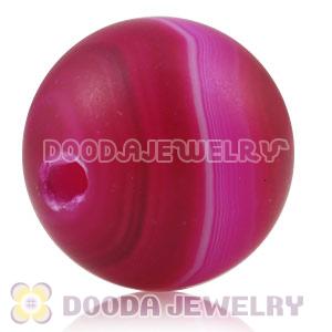 12mm Handmade Style Purple Striped Agate Beads Wholesale