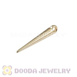 Cheap 22mm Gold Plated Basketball Wives Earring Spike Beads Wholesale 