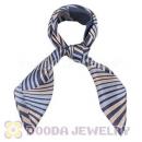 Printed Twill Silk Scarf 50X50cm Small Square Satin Pure Silk Scarves Wholesale