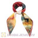 Pure Silk Scarves 65×65cm Medium Square Silk Scarf Shawls Wholesale