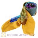 Floral Large Square Silk Scarves for Women 105×105cm Hand Painted Silk Scarf