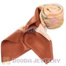 Elaborately Hand Painted Silk Scarf 108×108cm Large Square Silk Scarves for Women