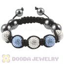 Fashion TresorBeads Pave Crystal Child Bracelets With Hemitite