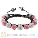 Fashion TresorBeads Pave Czech Crystal Bracelets With Hematite