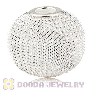 30mm Large Mesh Ball Beads For  Basketball Wives Earrings