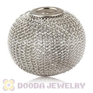 30mm Large Mesh Ball Beads For Basketball Wives Earrings
