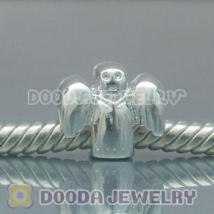 Solid Sterling Silver Charm Jewelry angle Beads and Charms