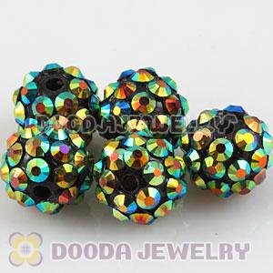 10mm Basketball Wives Resin Earring Beads Wholesale 