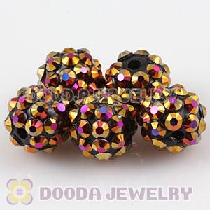 12mm Basketball Wives Resin Earring Beads Wholesale 