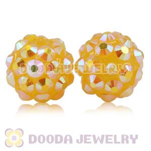 10mm Basketball Wives Resin Acrylic Rhinestone Ball Beads Wholesale 