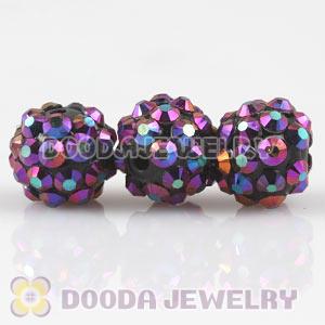 10mm Basketball Wives Resin Earring Beads Wholesale 