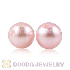 10mm Basketball Wives Pink ABS Pearl Beads Wholesale 
