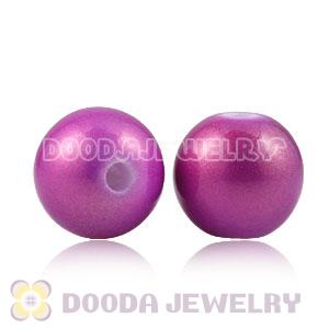 10mm Basketball Wives Pink ABS Beads Wholesale 