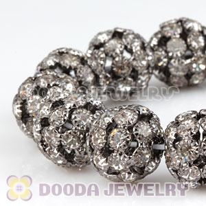 16mm Black Rhinestone Basketball Wives Bracelets Wholesale