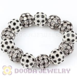 16mm Rhinestone Basketball Wives Bracelets Wholesale