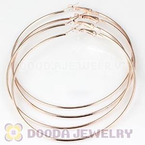 90mm Basketball Wives Plain Hoop Earrings Wholesale