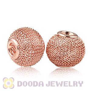 16mm Basketball Wives Gold Mesh Beads Wholesale