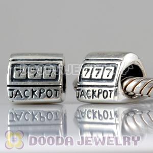 925 Sterling Silver European Style JACKPOT Charm Beads