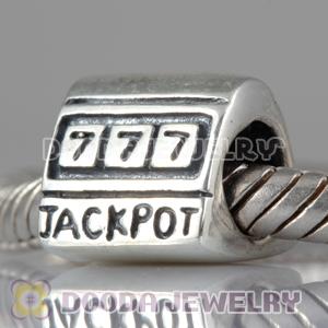 925 Sterling Silver European Style JACKPOT Charm Beads