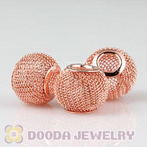 14mm Basketball Wives Mesh Beads For Hoop Earrings Wholesale 