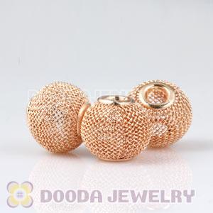 16mm Basketball Wives Mesh Beads For Hoop Earrings Wholesale 