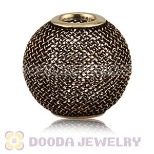 Wholesale 20mm Basketball Wives Mesh Beads For Hoop Earrings 