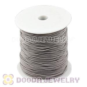 1mm Grey Elastic Nylon String Basketball Wives Accesories For Bracelets