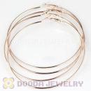 90mm Basketball Wives Plain Hoop Earrings Wholesale