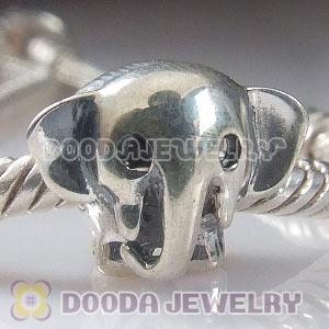S925 Sterling Silver Charm Jewelry Elephant Beads