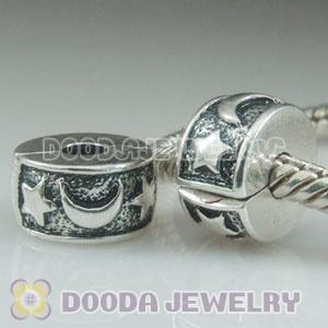 Wholesale Charm Jewelry silver plated clip beads wholesale Jewelry beads