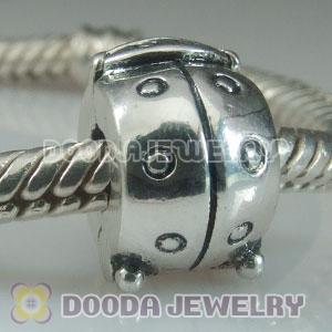 Wholesale Charm Jewelry silver plated clip beads wholesale Jewelry beads