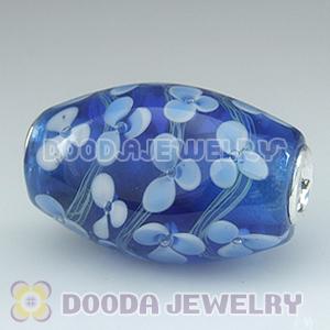 Murano Glass Olivary Shape Beads fit Jewelry Necklace and Bracelets