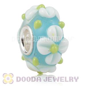 925 sterling silver single core Charm Jewelry glass beads