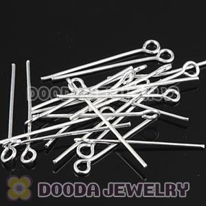 Mix 500pcs per bag 24mm Silver Plated Eye Pins For Earrings Accesories