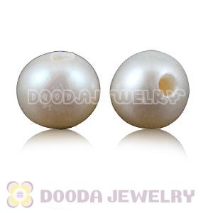 Wholesale 6mm White Natural Freshwater Pearl Beads For DIY Jewelry