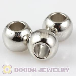 8mm ABS Basketball Wives Earring Beads Wholesale 