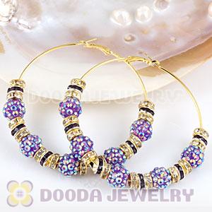 70mm Basketball Wives Hoop Earrings Wholesale