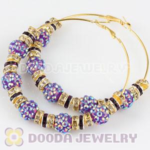 70mm Basketball Wives Hoop Earrings Wholesale