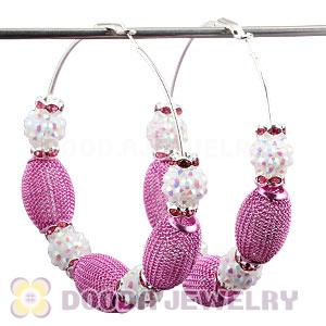 70mm Basketball Wives Hoop Earrings Wholesale